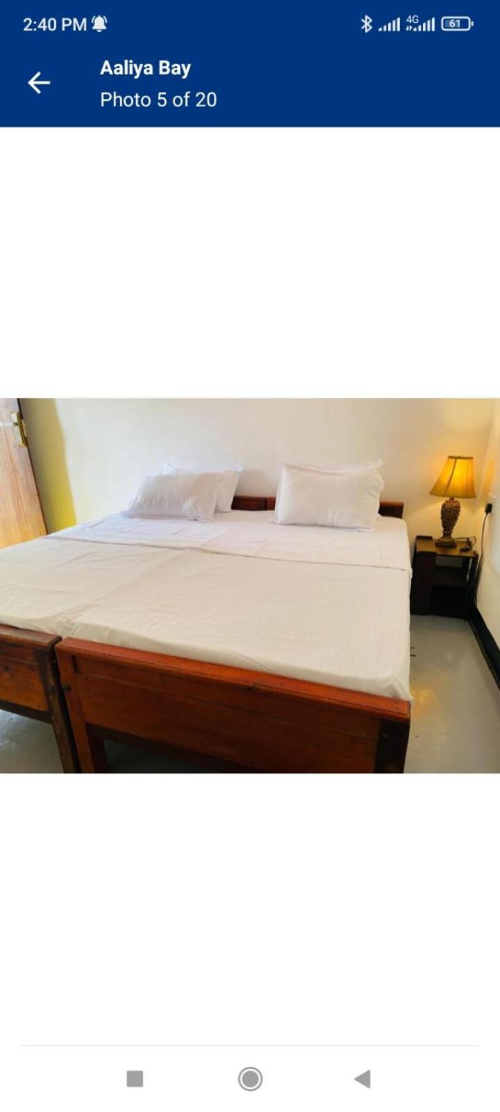 Aaliya Bay Hotel Vịnh Arugam Ngoại thất bức ảnh
